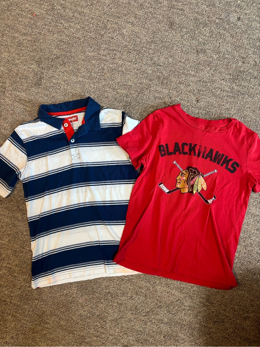 Chicago Blackhawks Red Kids Graphic Tee